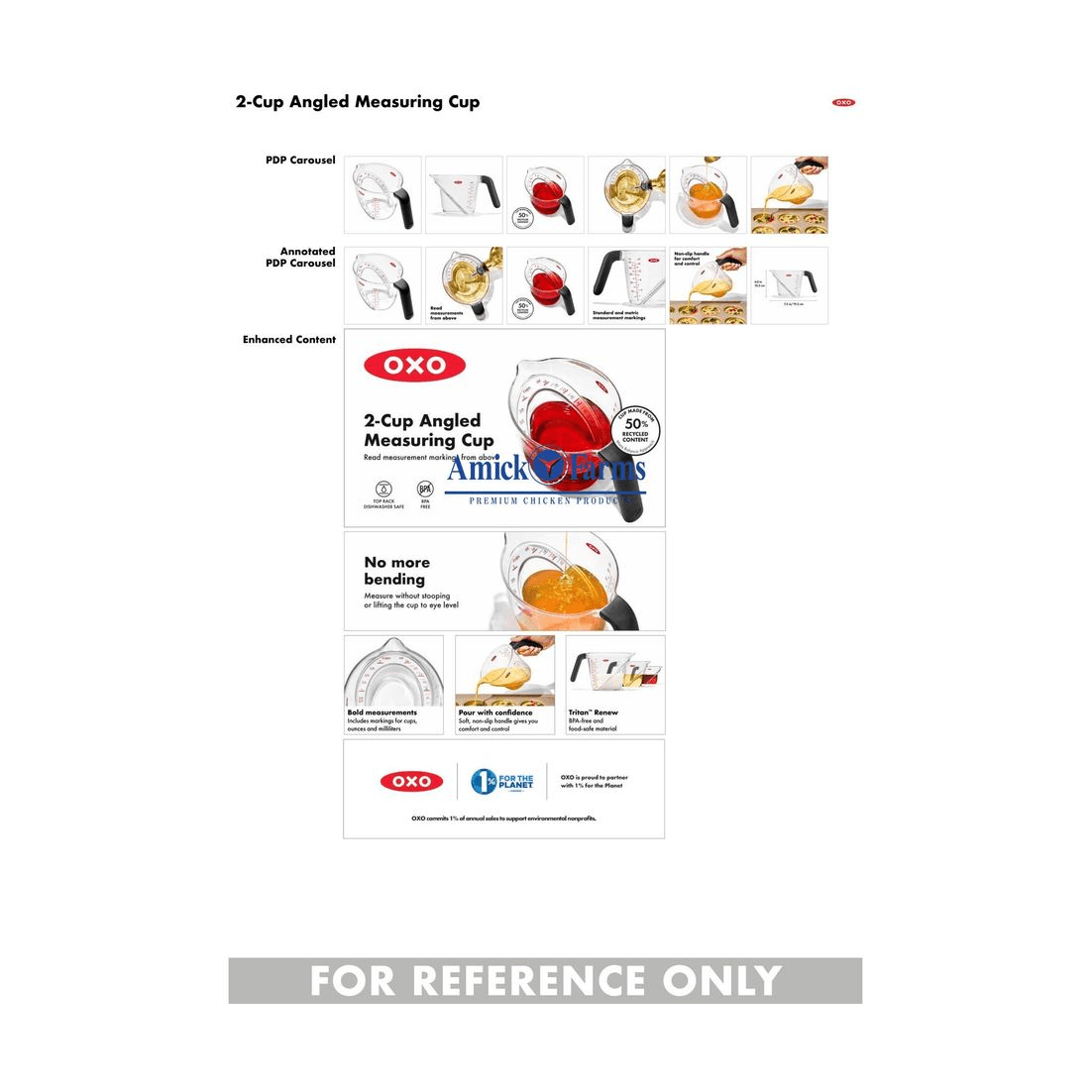 OXO 2-Cup Angled Measuring Cup