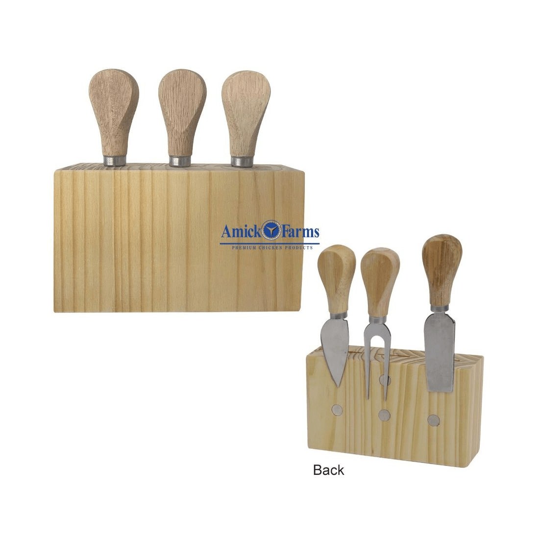 3-Piece Cheese Cutlery Set