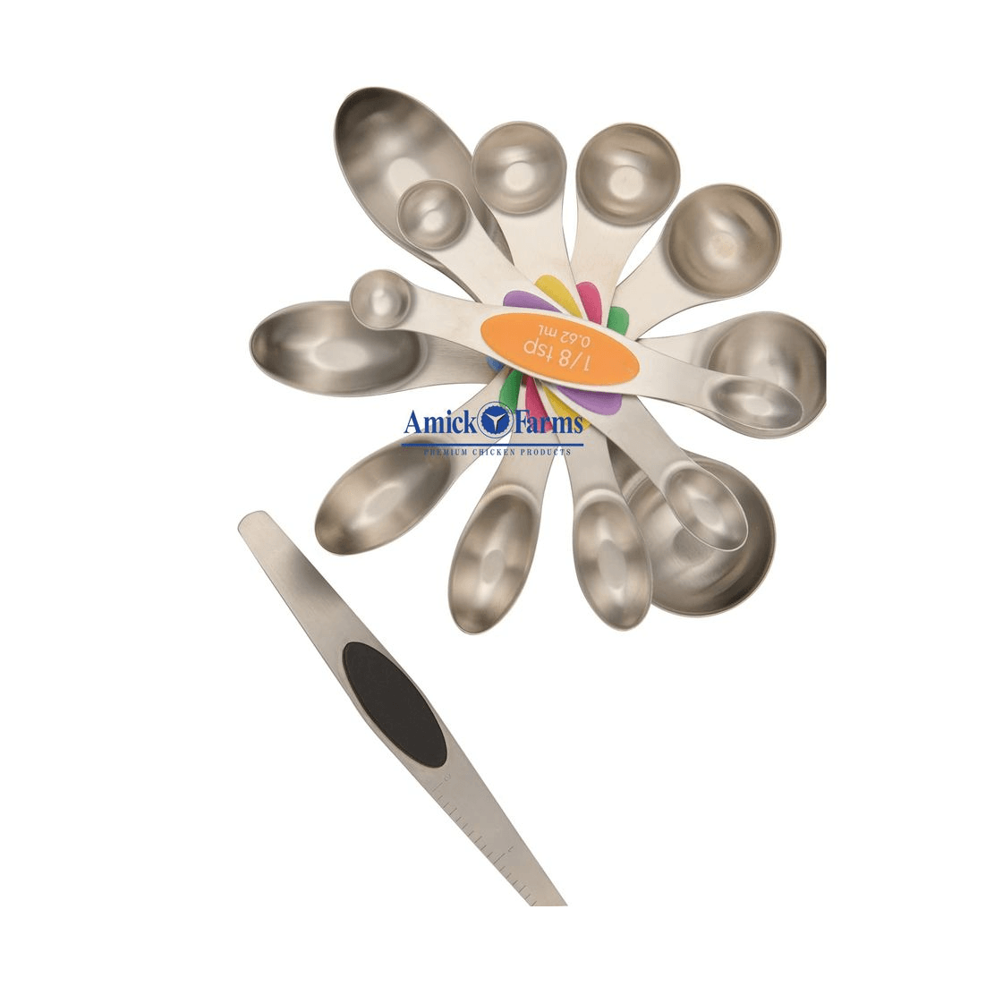 Kitchi Magnetic Measuring Spoon Set
